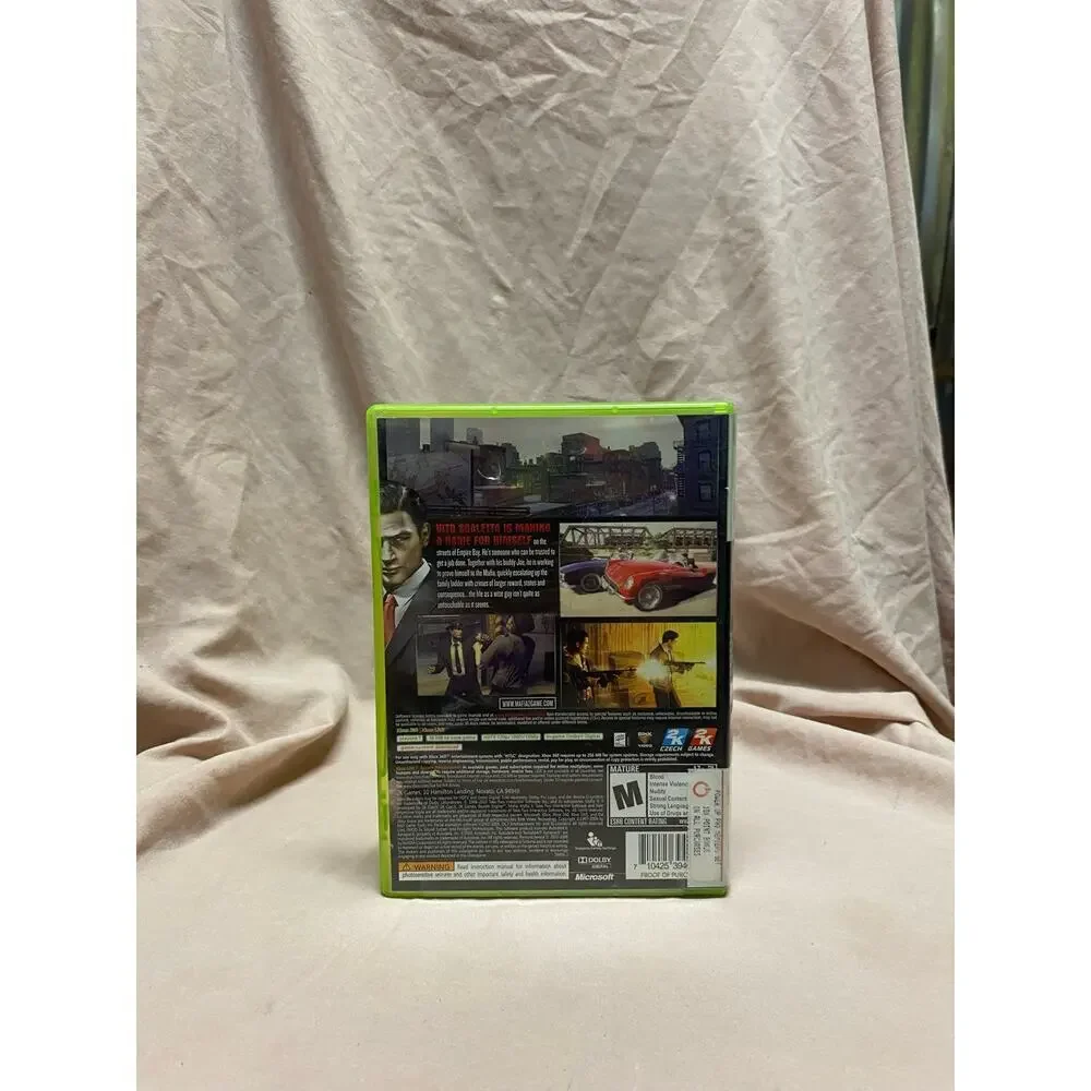 Tested Mafia II (Microsoft Xbox 360 2011) w/ Manual